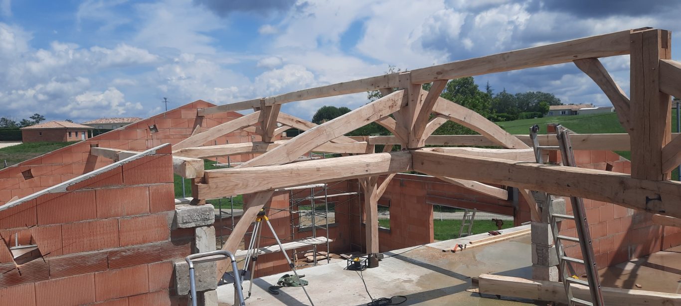 Pose de charpente Pose de charpente