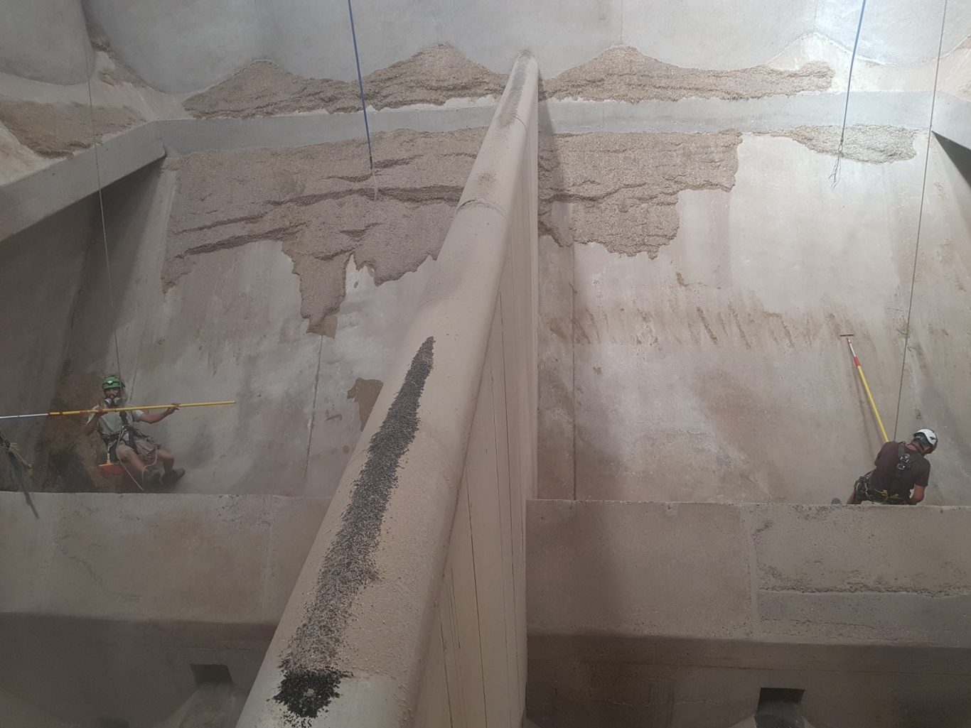 Nettoyage de silo à grain Nettoyage de silo à grain